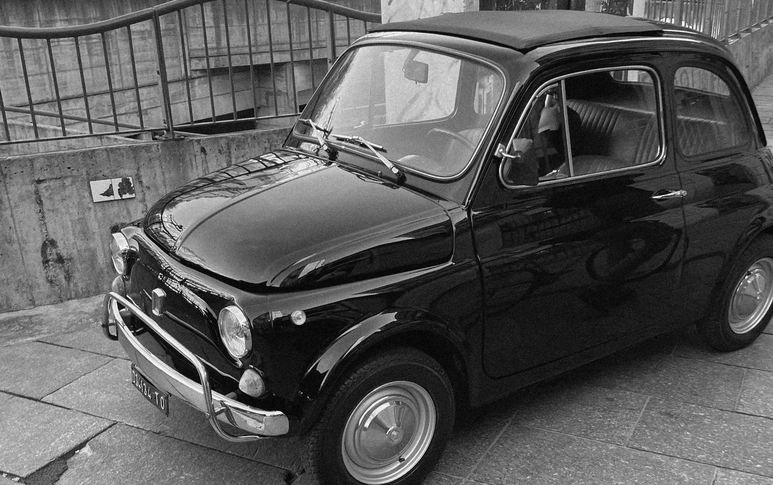 Fiat 500, in San Salvario - Turin